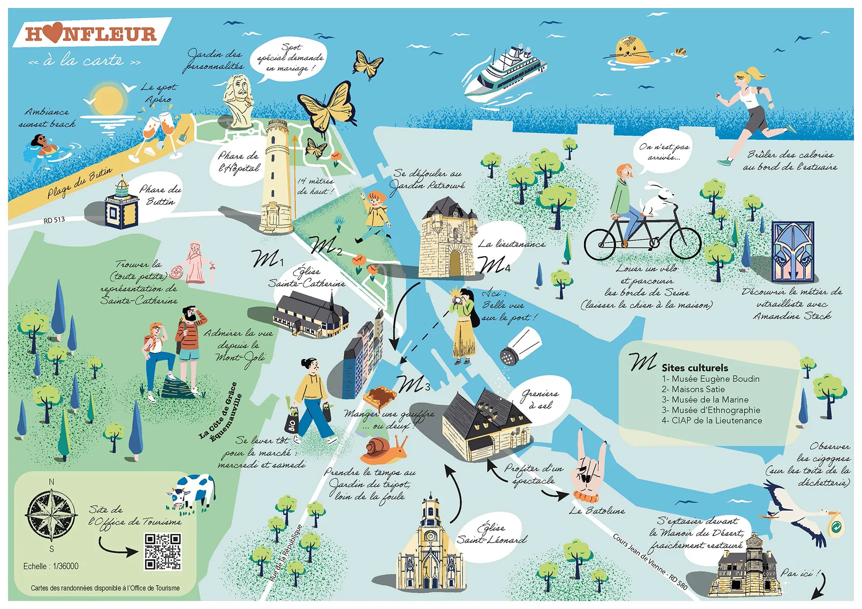 Interactive map - Honfleur Tourist Office